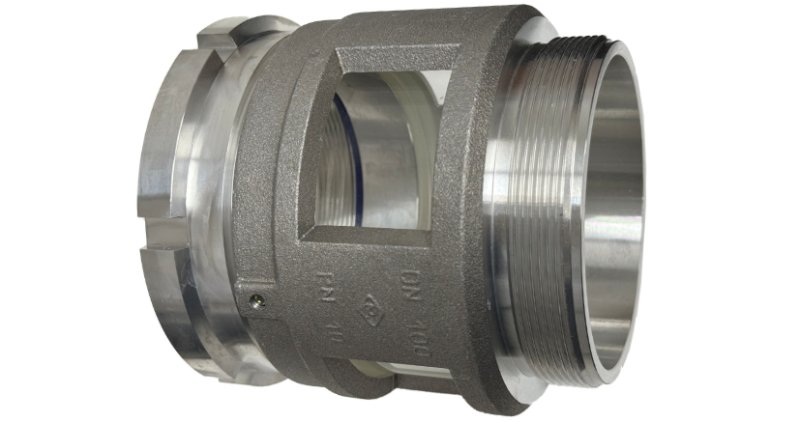 Schauglas Aluminium IG-AG 4 "