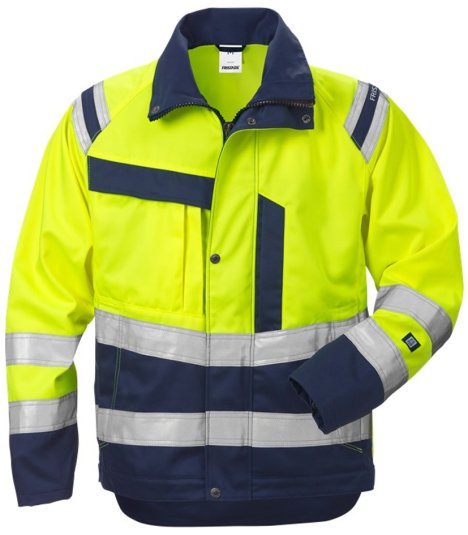 FRISTADS High Vis Jacke Kl. 3 4026 PLU EN 20471