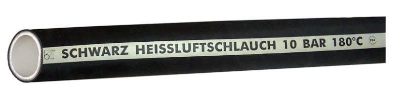 Schwarz Heissluftschlauch     für Silofahrzeuge