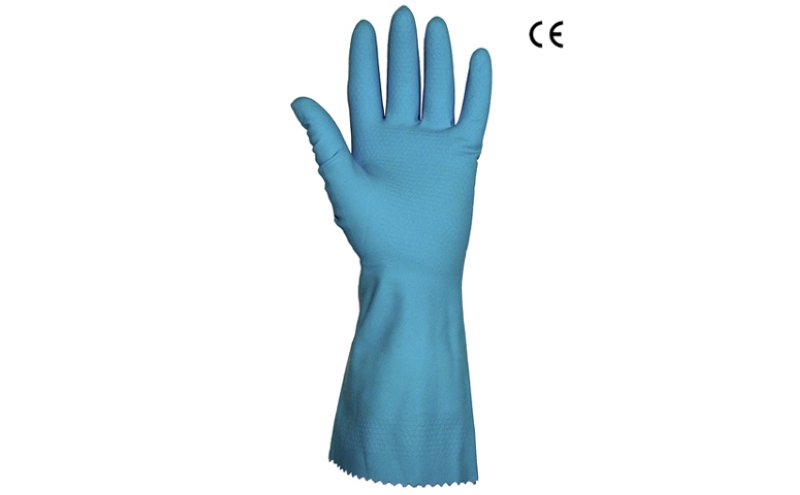 Allzweckhandschuh PRIMA blau  aus Naturkautschuk