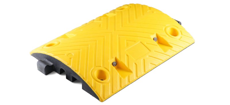 Ralentisseur recyclé          Caoutchouc PVC, avec